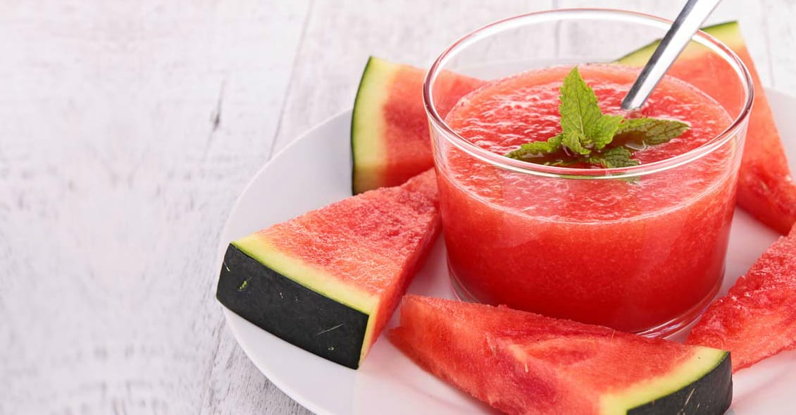 Μάσκα με Καρπούζι και Φρέσκια Μέντα