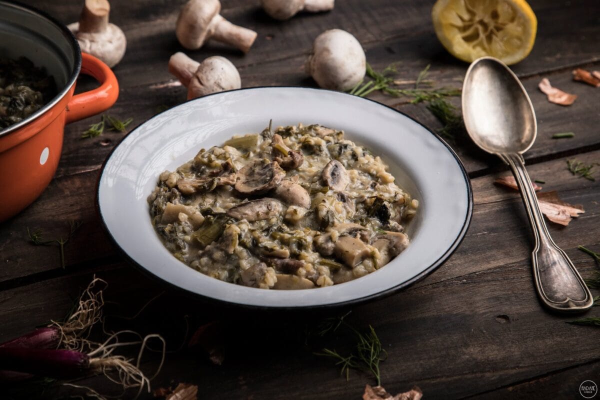 Μαγειρίτσα για χορτοφάγους